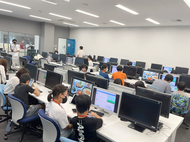 令和5年度　名古屋文理大学公開講座
「小学生プログラミング教室」3