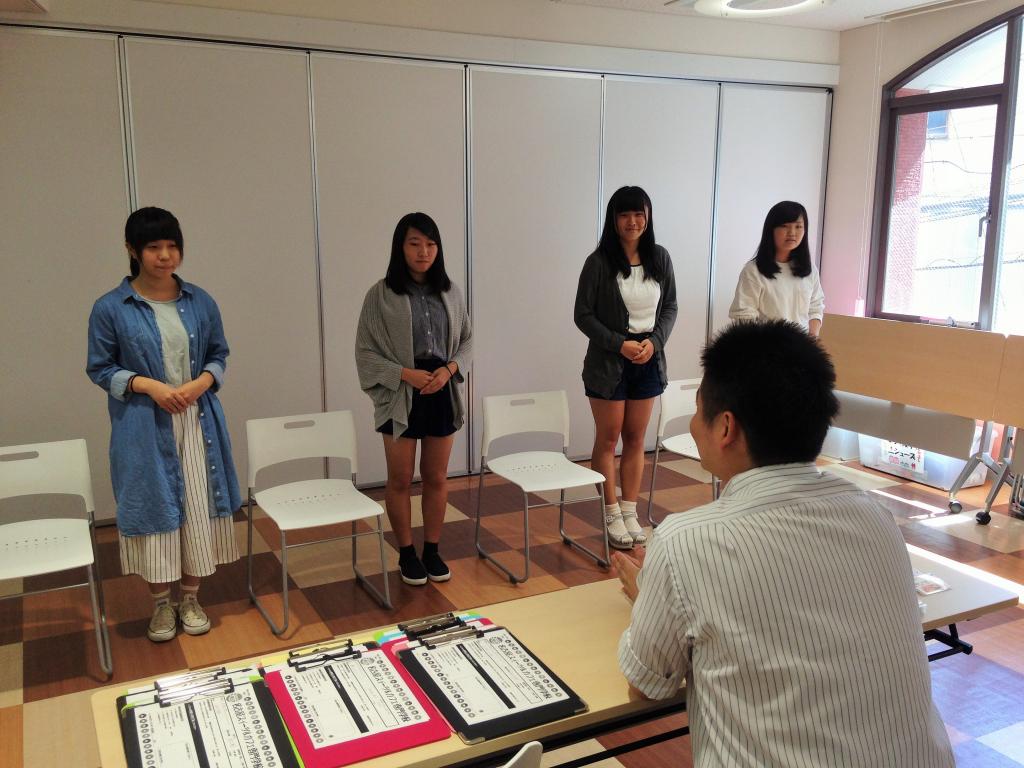名古屋リゾート スポーツ専門学校 特待生必勝講座 模擬面接会 日本の学校