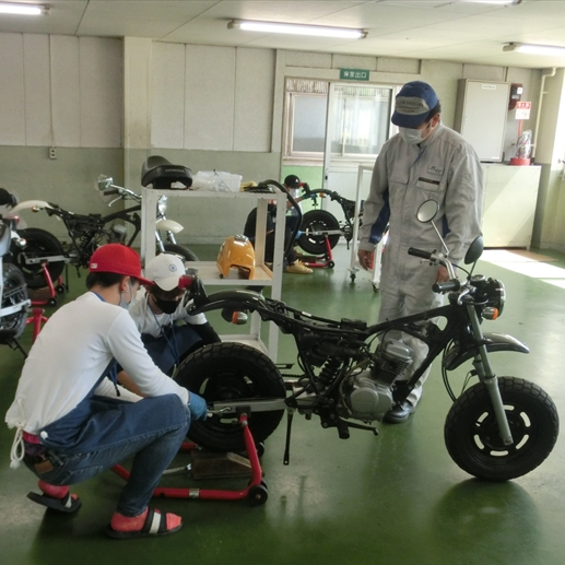 阪和鳳自動車工業専門学校のオープンキャンパス