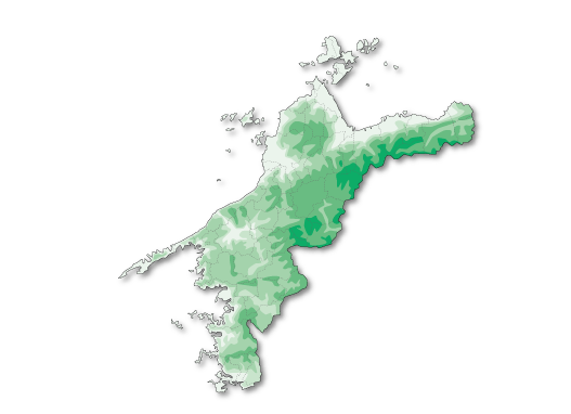 愛媛県の地図・愛媛県のおでかけスポット