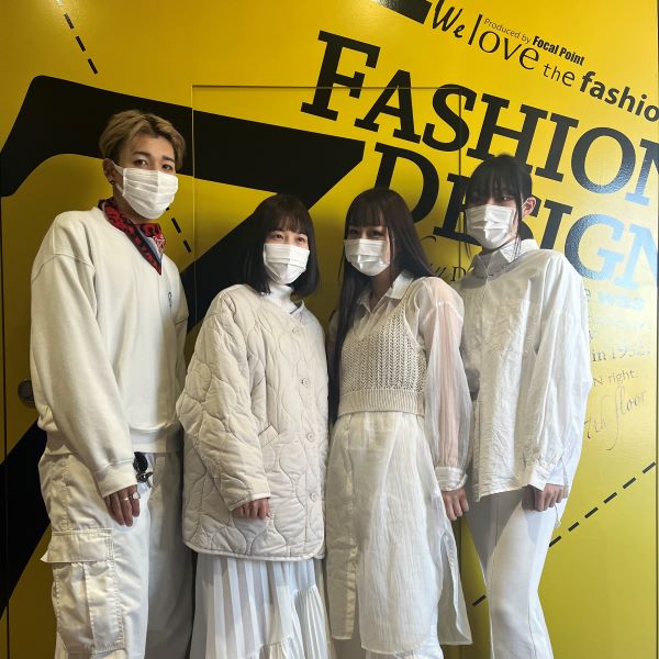 DRESS CODE SHOW ～All white～ （ファッションデザイン科）／足利デザイン・ビューティ専門学校