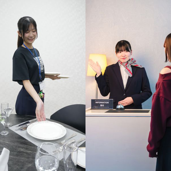 ホテルのお仕事体験＋スプリングフェスタ(BH)	／足利デザイン・ビューティ専門学校