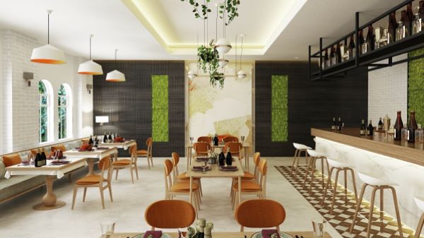 【インテリアデザイン講座】お洒落なカフェ空間の内装デザインに挑戦！／専門学校日本デザイナー学院