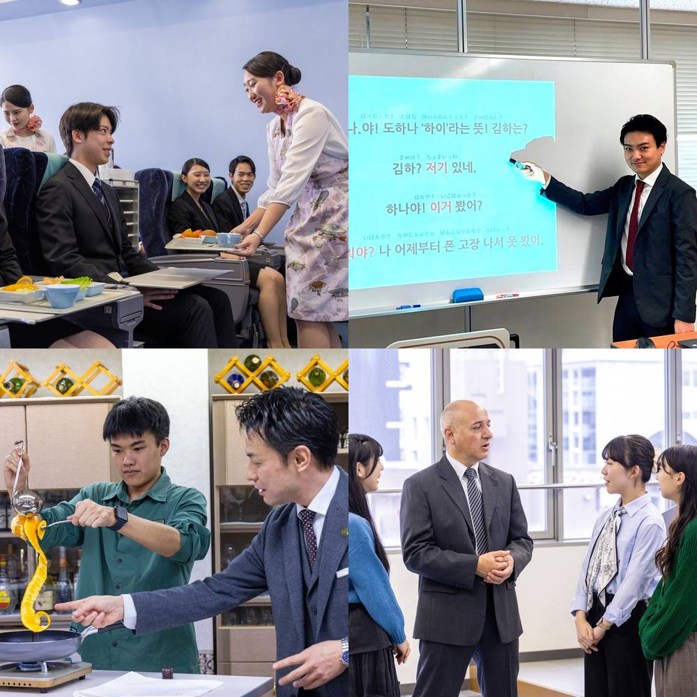 オープンキャンパス体験型／大阪外語専門学校