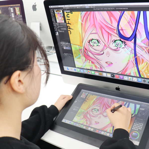 ＜アニメイラスト学科＞
講師陣もカリキュラムもパワーアップ！／専門学校 岡山ビジネスカレッジ