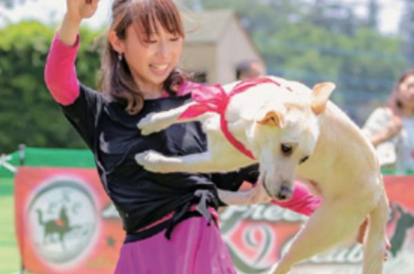 ドッグダンスに挑戦！トレーナー体験 in 名犬キャンパス／群馬動物専門学校