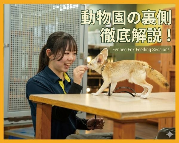 動物園の裏側徹底解説！／ＴＣＡ東京ＥＣＯ動物海洋専門学校