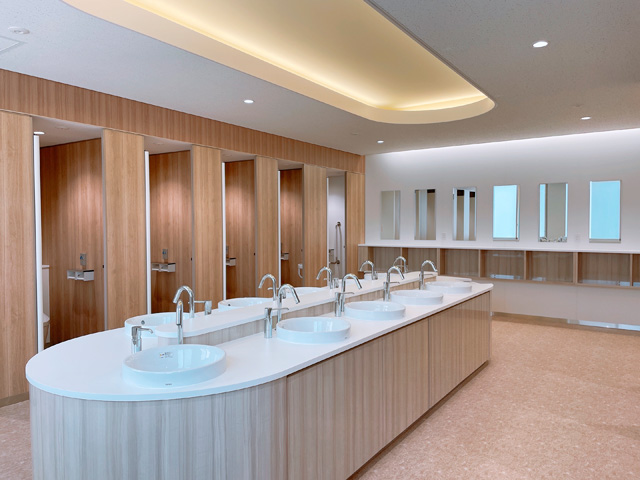 パウダールーム画像