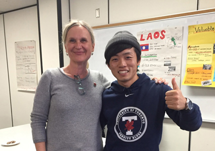 語学学校の先生