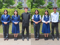 検見川高等学校の制服
