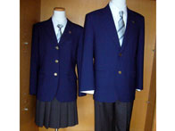 千葉市立稲毛高等学校の制服