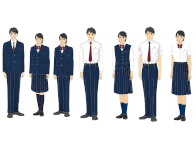 中川商業高等学校の制服