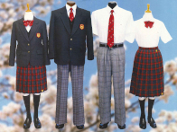 峰山高等学校の制服