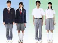 米子北斗高等学校の制服