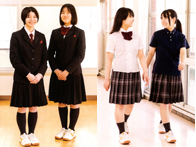 潤徳女子高等学校の制服