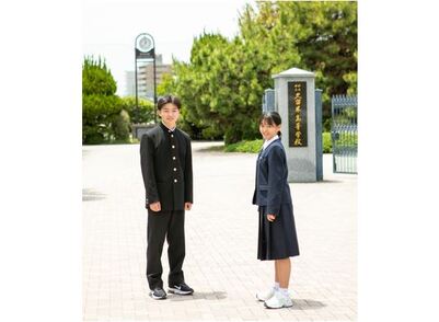 久留米高等学校の制服