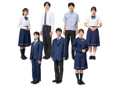 久留米信愛高等学校の制服
