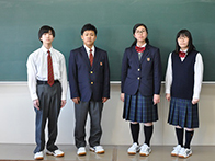 北海道豊富高等学校の制服