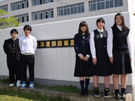 北海道釧路東高等学校の制服