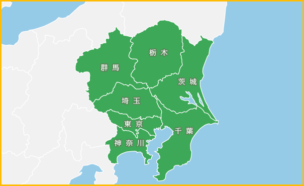 地図から専門学校を探す 関東エリア 日本の学校