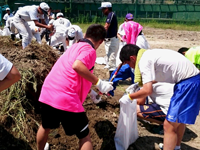 愛媛県 吉田高校 被災した地元復旧の土台に 土のう１０００袋作成 善きことをした高校生達 日本の学校