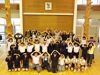 岐阜県　義務教育学校「白川村立白川郷学園」　８年生のみなさん3