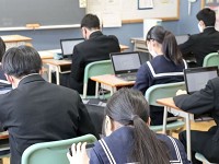 北海道　ニセコ町立ニセコ中学校　３２人の１年生2