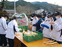 熊本県　津奈木町立津奈木中学校　生徒のみなさん3