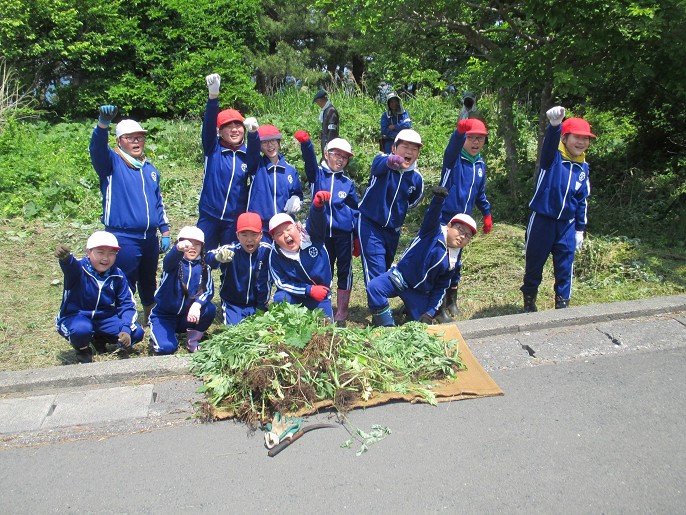 青森県　八戸市立種差小学校　３～６年生のみなさん4