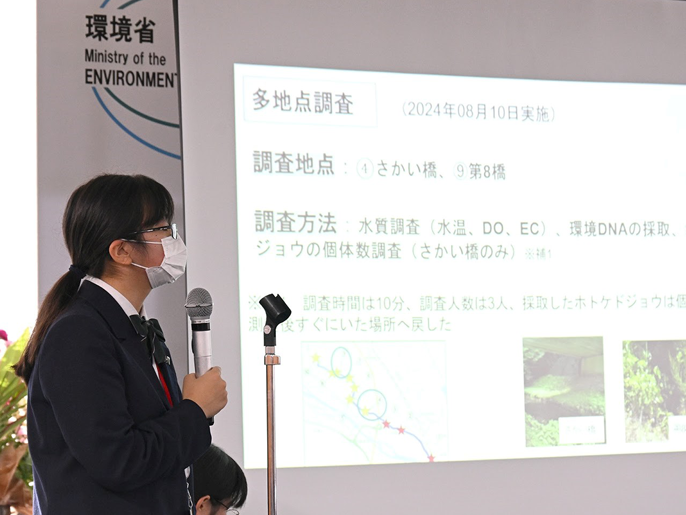 神奈川県　上溝南（かみみぞみなみ）高校　生物探究部のみなさん6