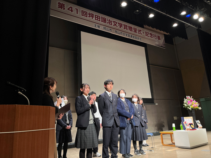 岡山県　岡山芳泉高校　美術部のみなさん3