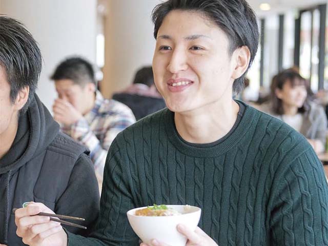 九州国際大学の学食