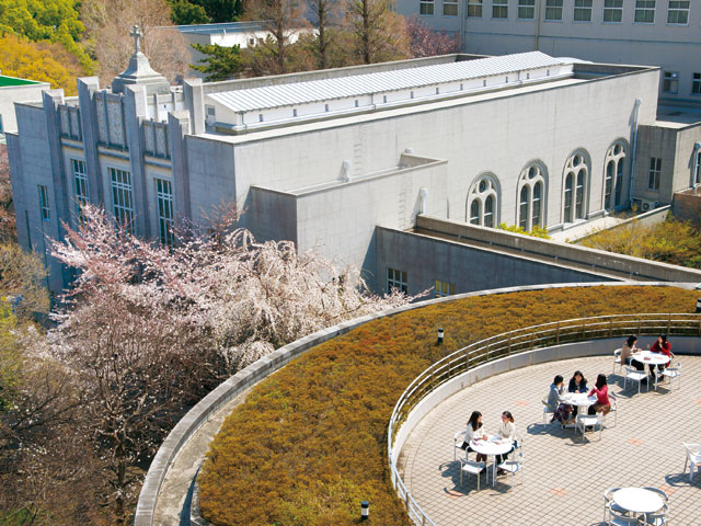 聖心女子大学の施設特集 環境情報 大学情報なら 日本の学校