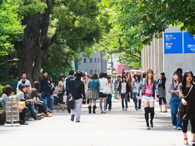 松山大学のオープンキャンパス