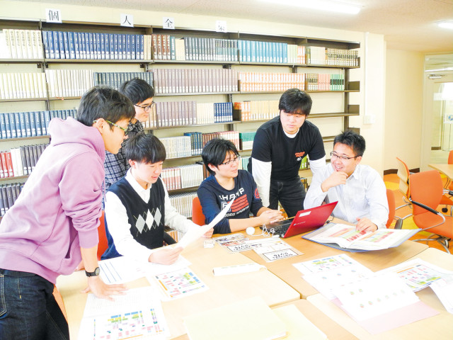 静岡理工科大学の図書館