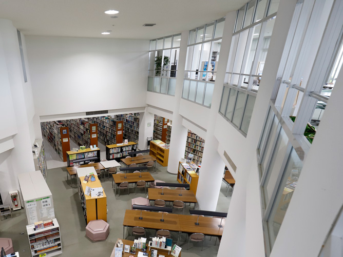 静岡産業大学の図書館