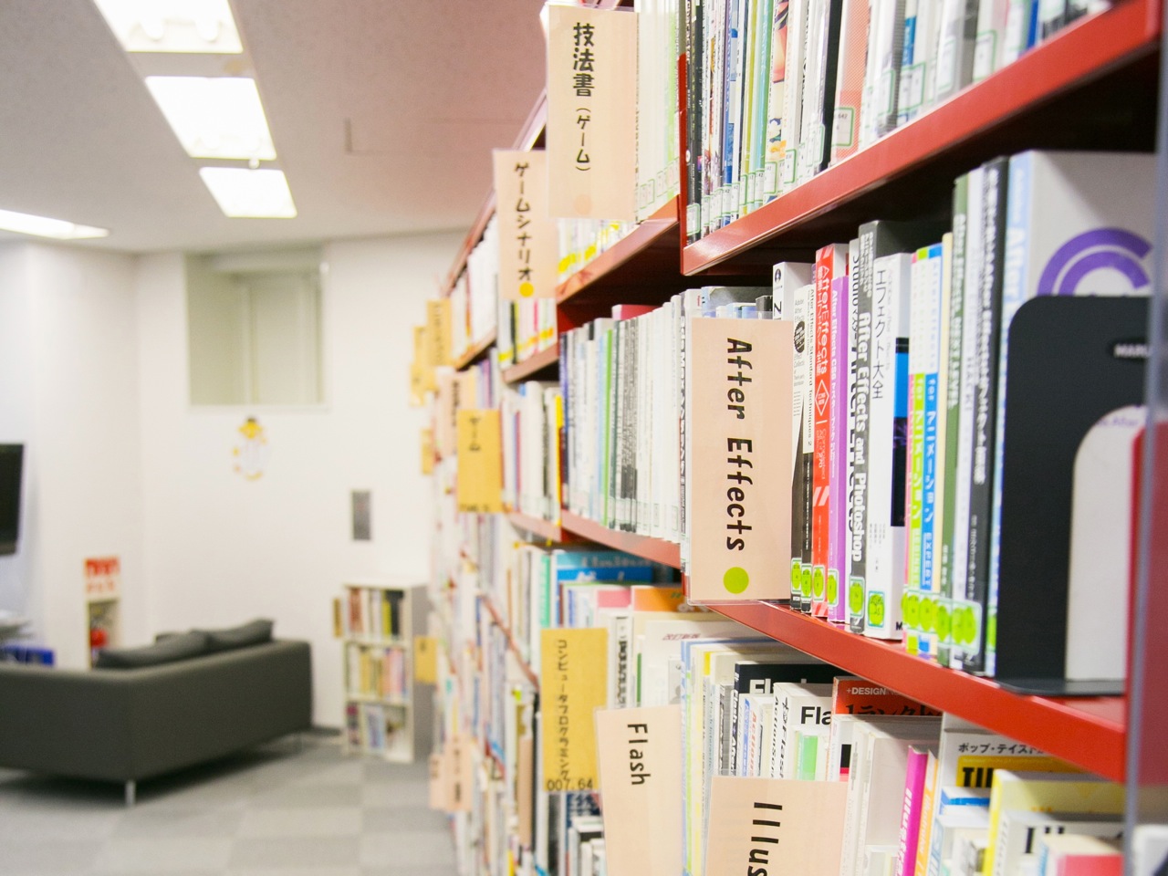 宝塚大学　東京新宿キャンパスの図書館