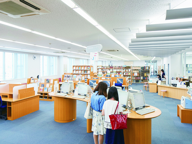愛知淑徳大学の図書館