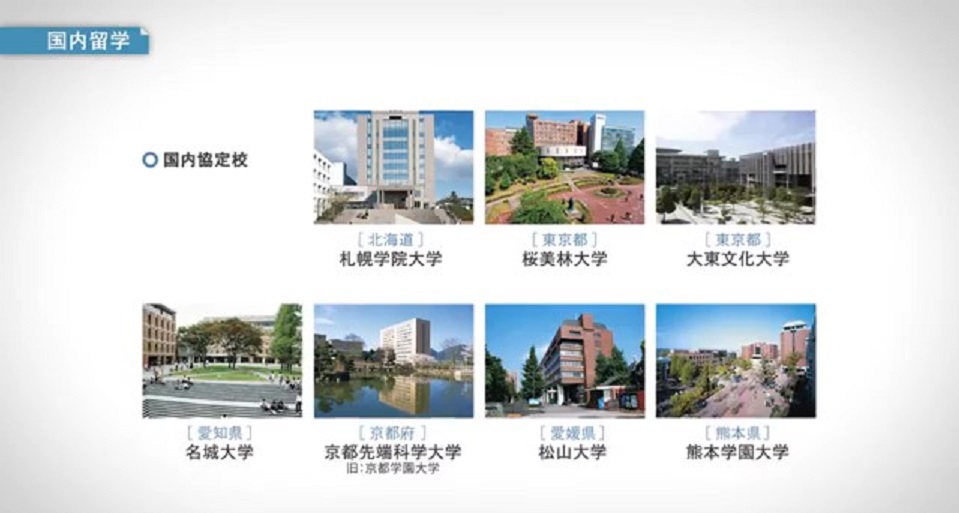 紹介動画（国内留学編）