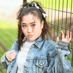 美容科2年生 上谷 鮎美さん