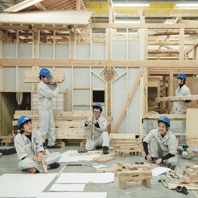 ｏｃｔ 大阪工業技術専門学校 学科 コース詳細 大工技能学科 学校案内や願書など資料請求 Js日本の学校