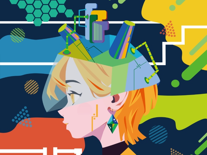 学内イラストコンテスト クール賞