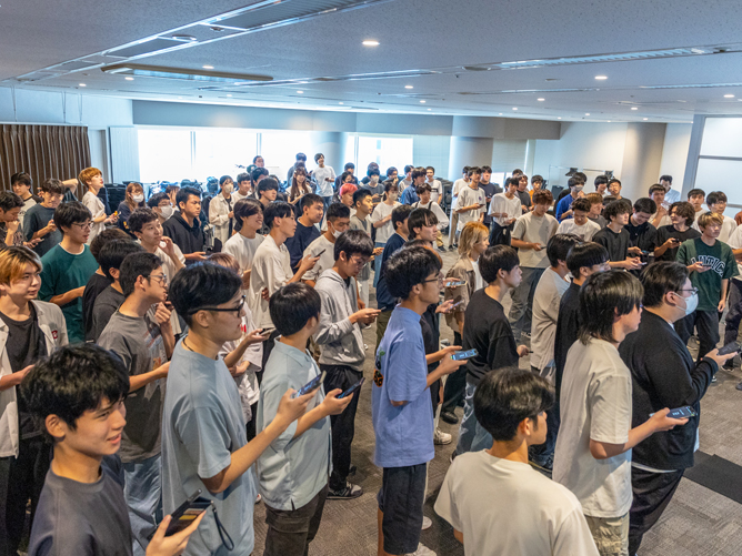 情報処理科　全員でレクリエーション
