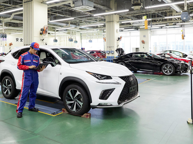トヨタ名古屋自動車大学校のオープンキャンパス