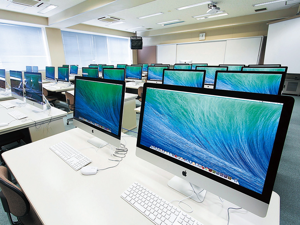 【Macゾーン】業界標準マシンであるMacを使用して、CGに関わる様々な技術を学びます。(グラフィック科)