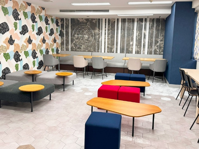 東京情報クリエイター工学院専門学校のcampusgallery