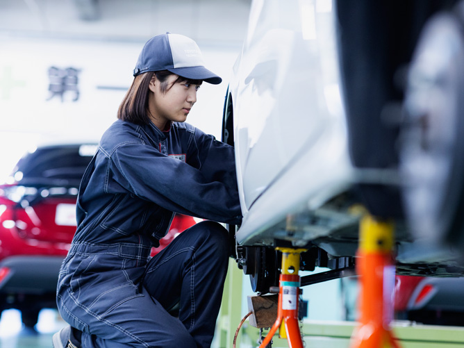トヨタ名古屋自動車大学校のオープンキャンパス