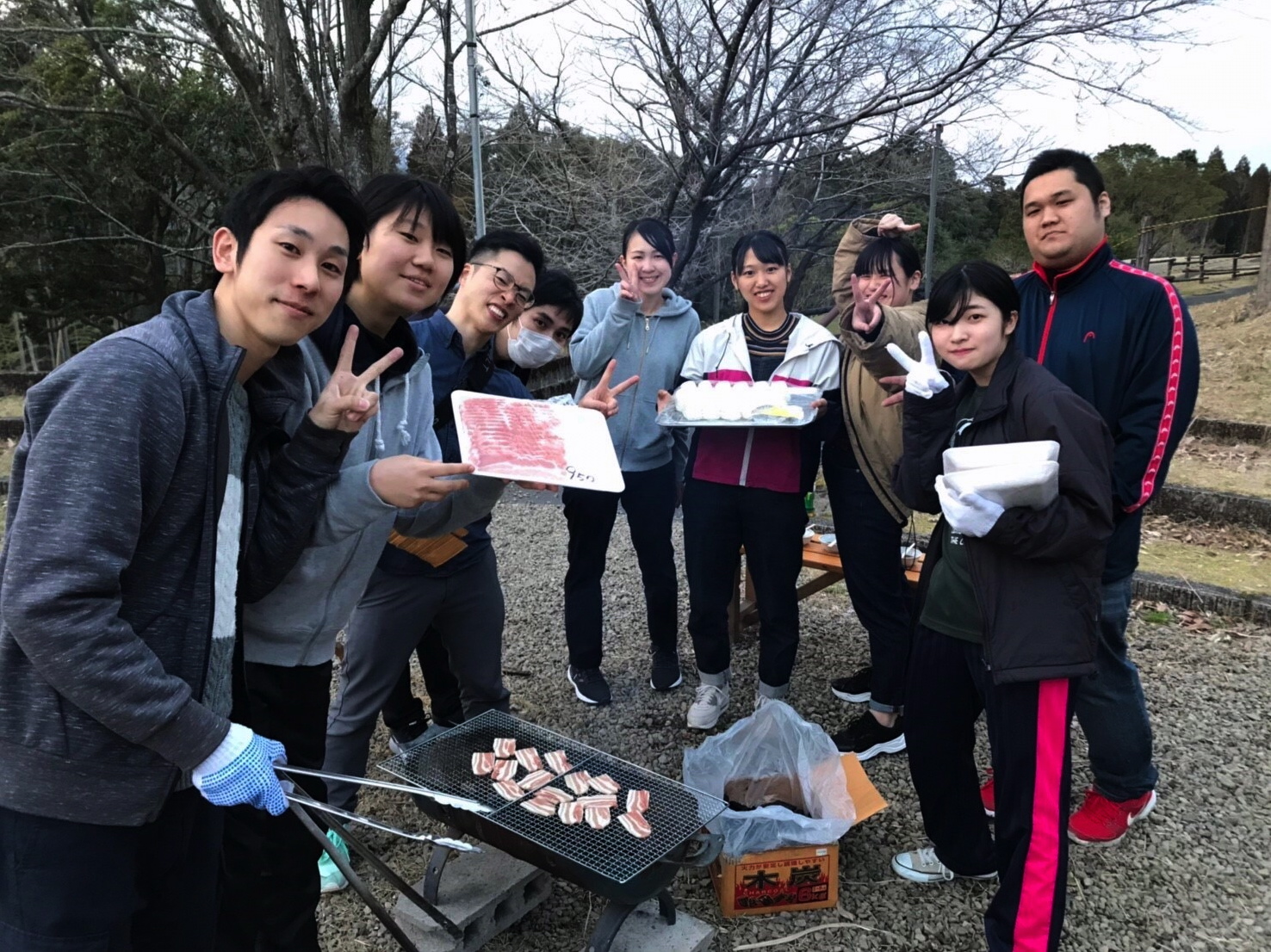 同じクラスの友人と楽しい思い出を作ることができました！