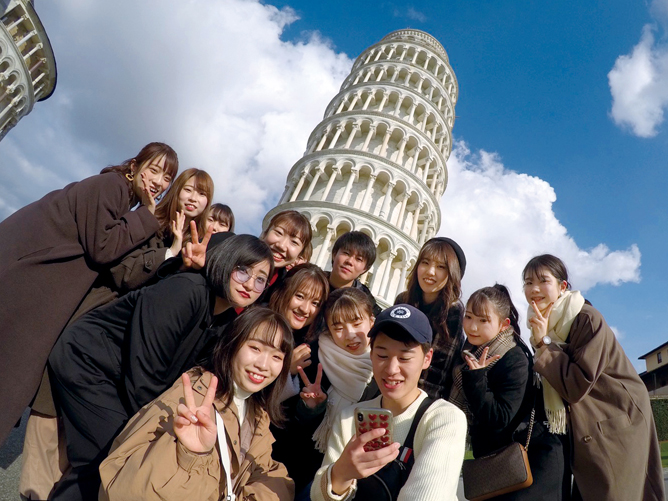 2学年のイタリア研修旅行