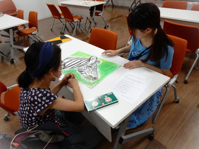 夏休み子ども写生大会1